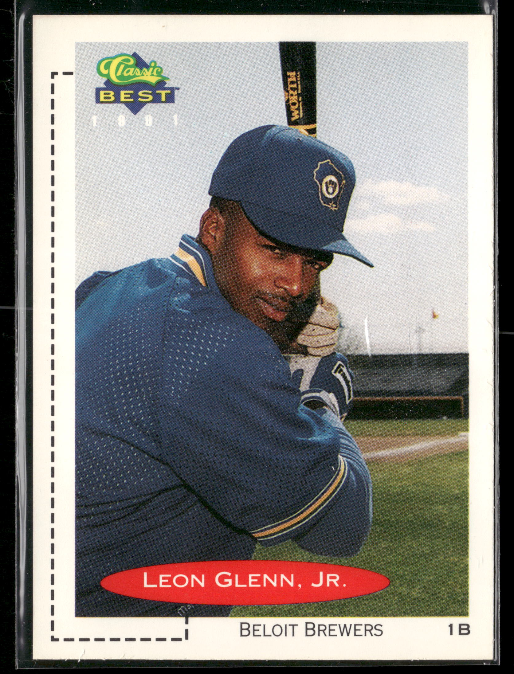 1991 Classic Best #215 Leon Glenn, Jr.