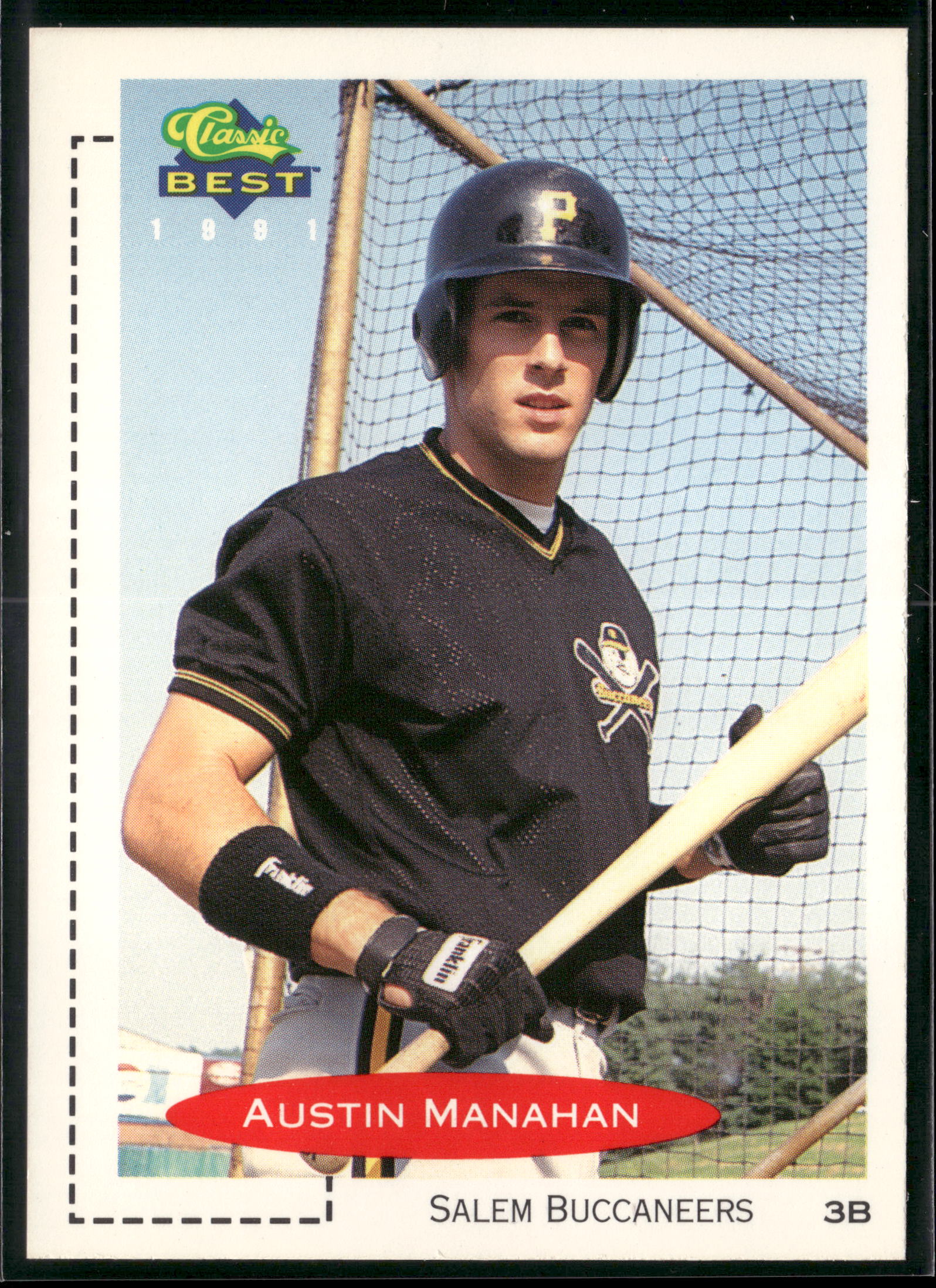 1991 Classic Best #218 Austin Manahan