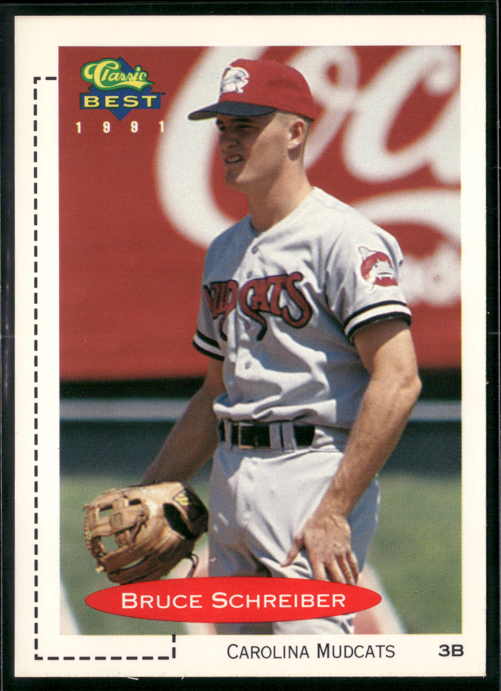 1991 Classic Best #225 Bruce Schreiber