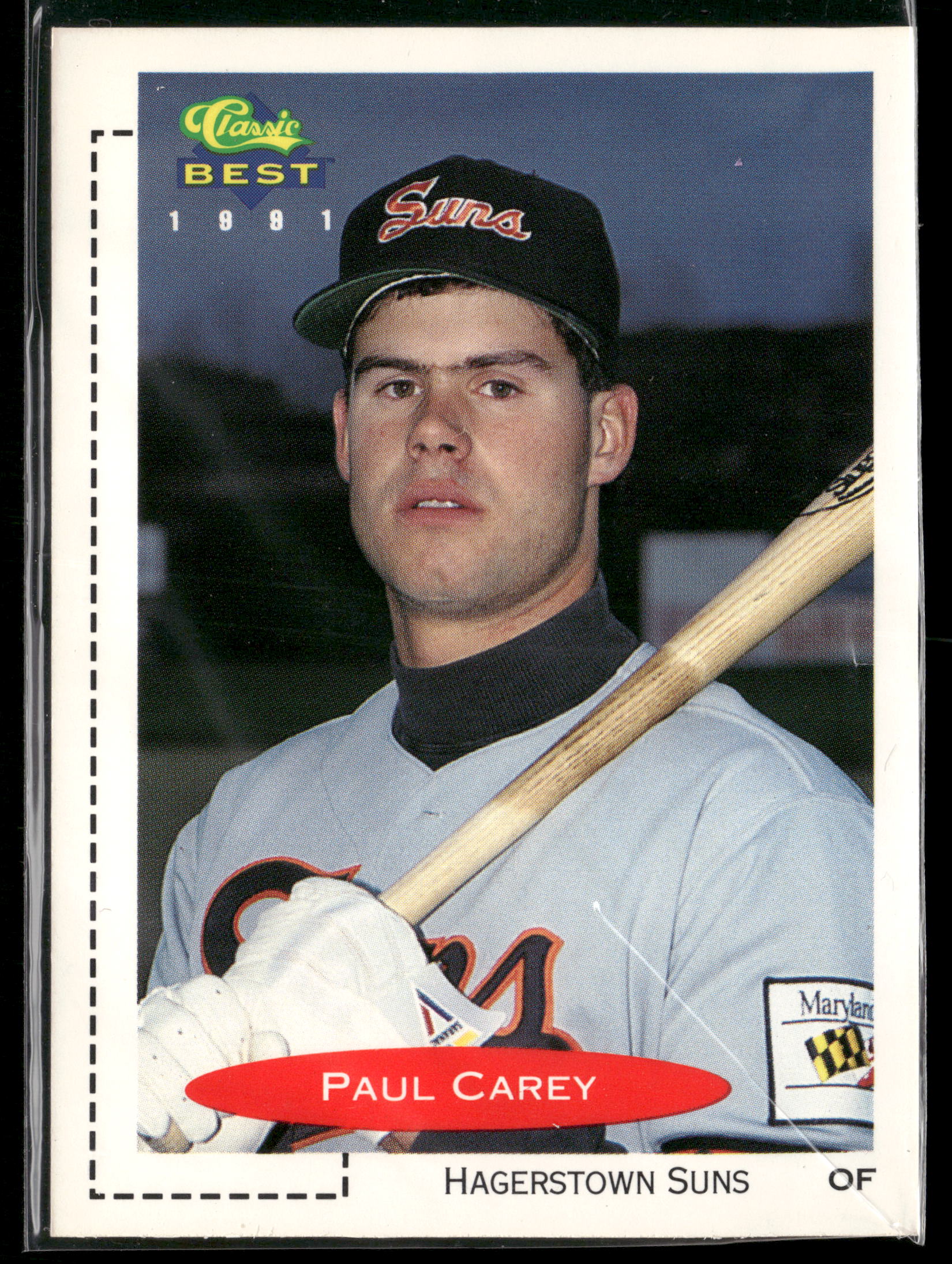 1991 Classic Best #190 Paul Carey