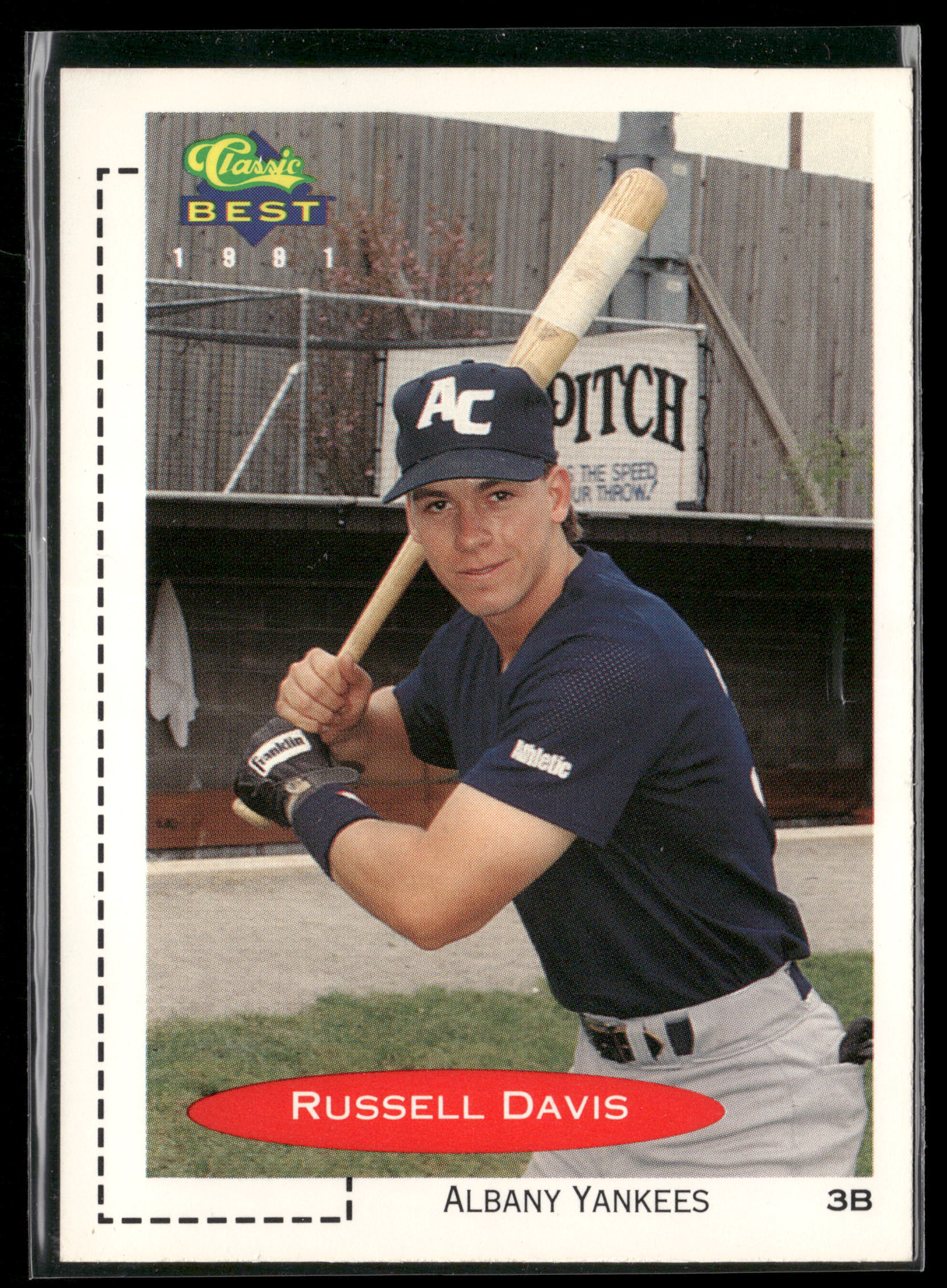 1991 Classic Best #182 Russell Davis