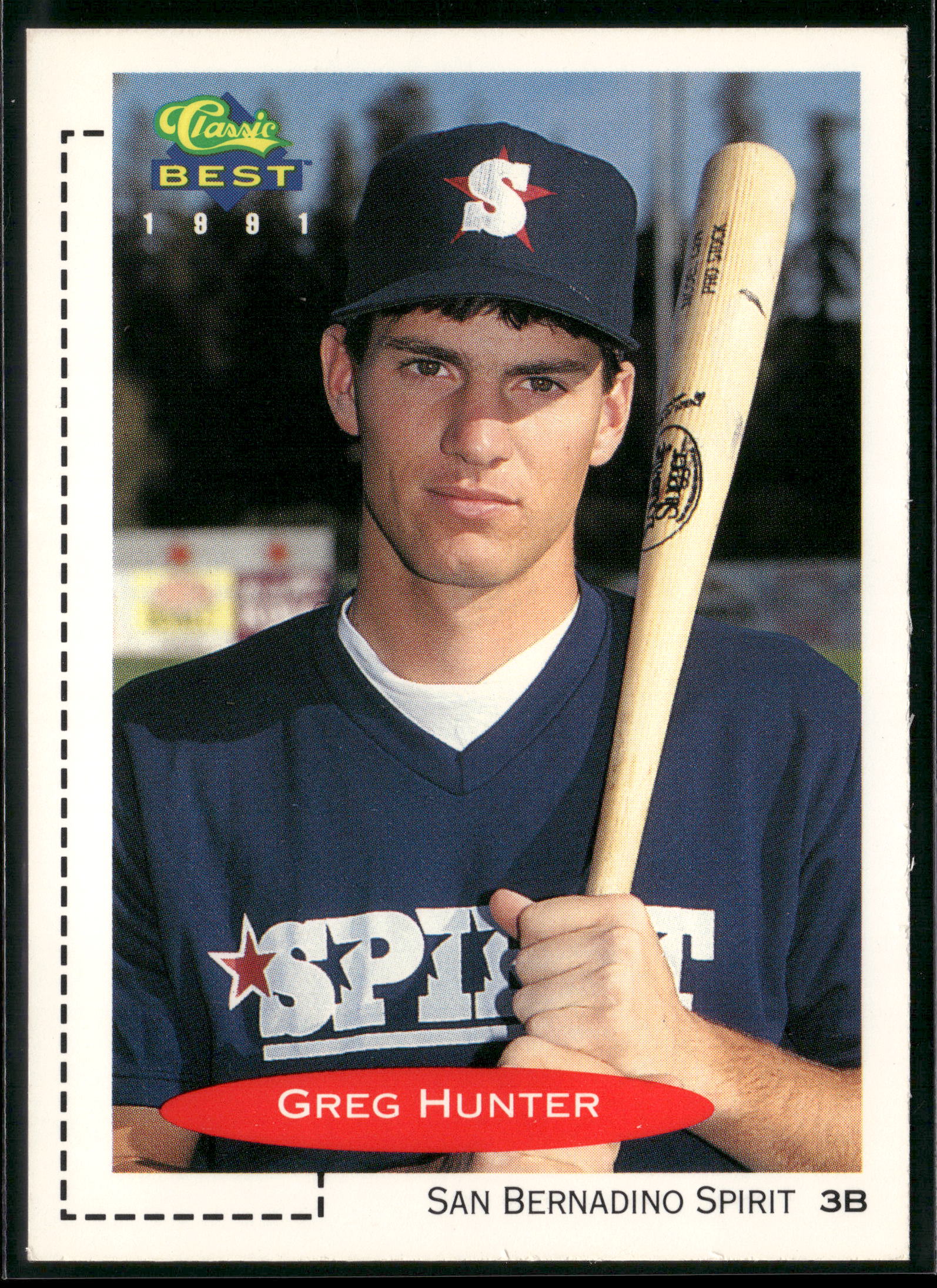 1991 Classic Best #178 Greg Hunter