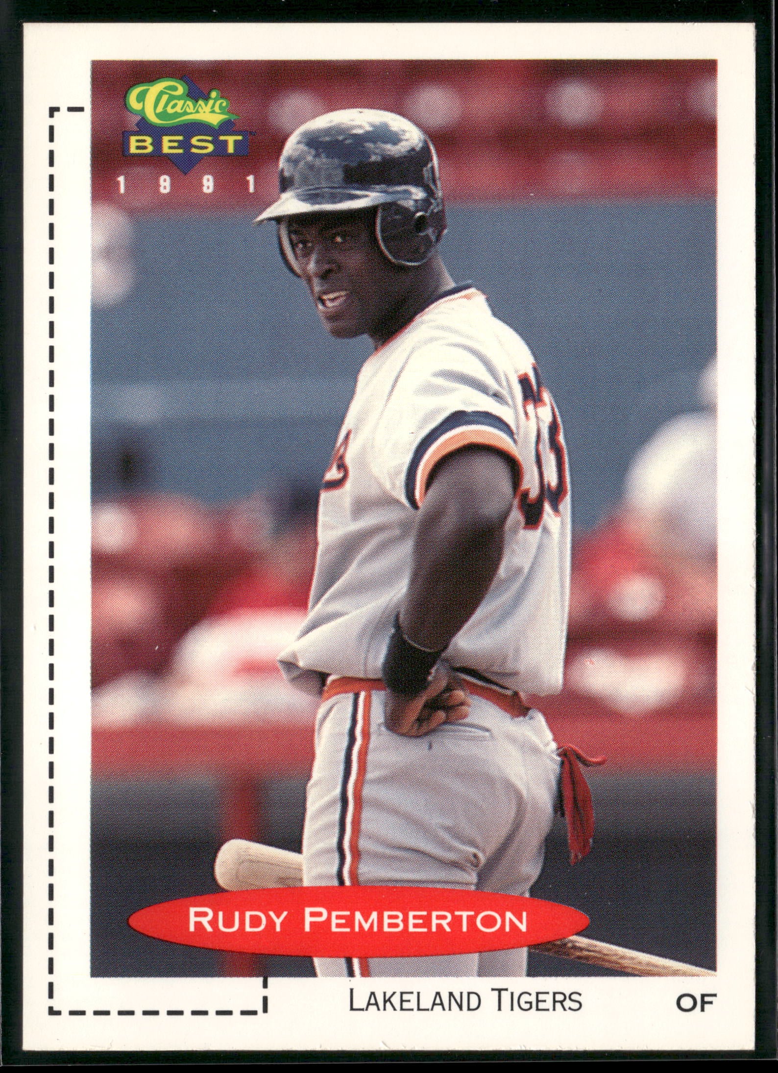 1991 Classic Best #181 Rudy Pemberton