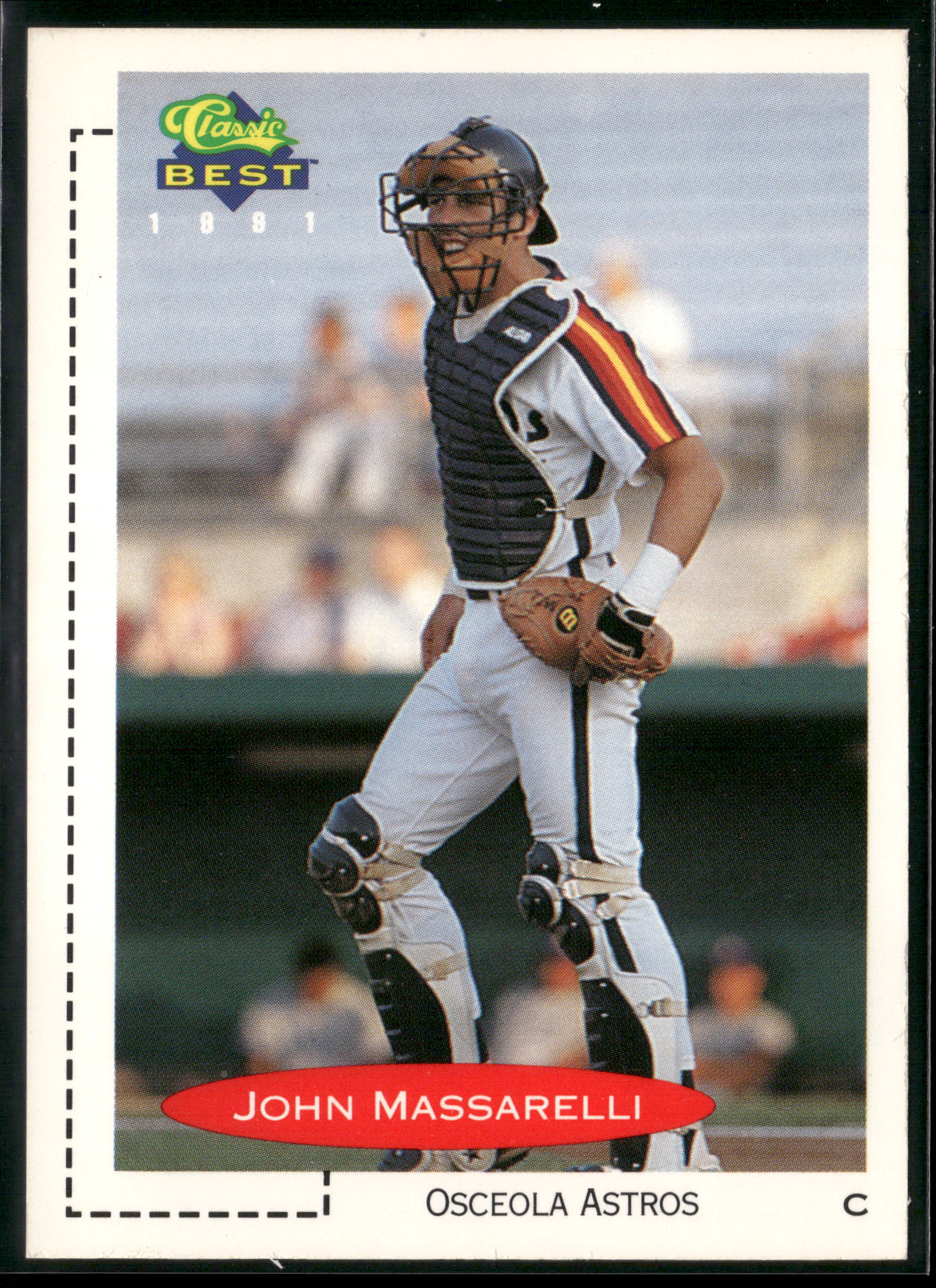 1991 Classic Best #165 John Massarelli