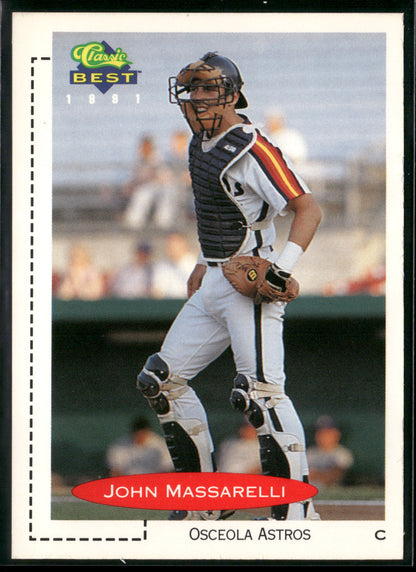 1991 Classic Best #165 John Massarelli