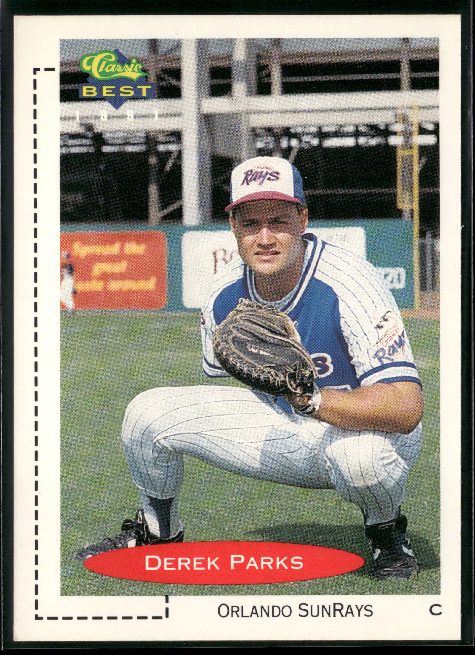 1991 Classic Best #159 Derek Parks