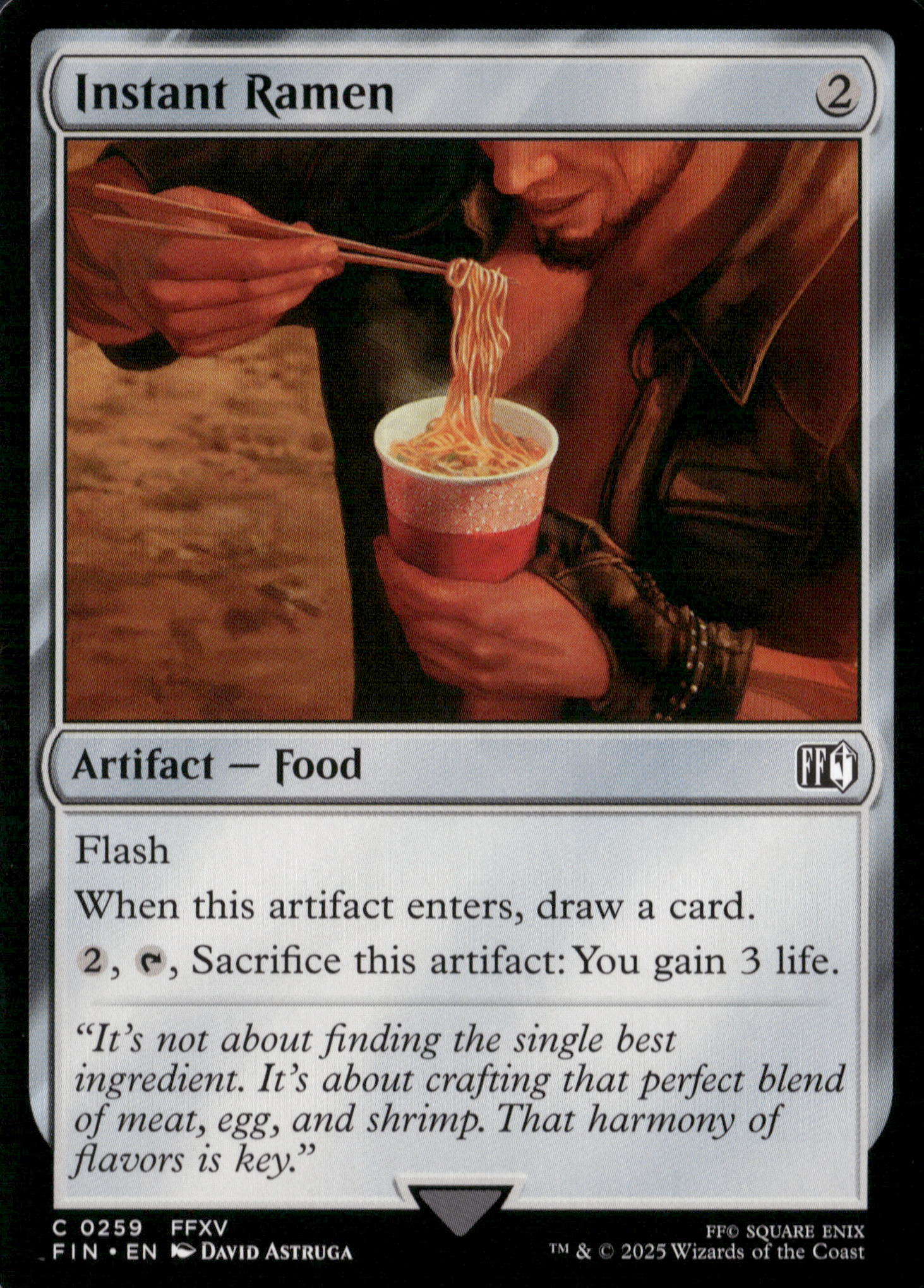 FINAL FANTASY #259 Instant Ramen