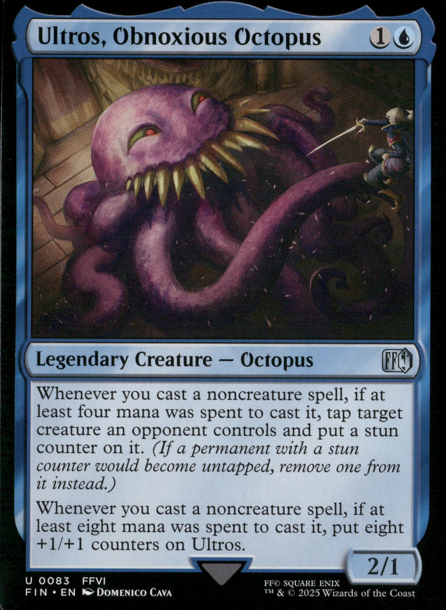 FINAL FANTASY #83 Ultros, Obnoxious Octopus