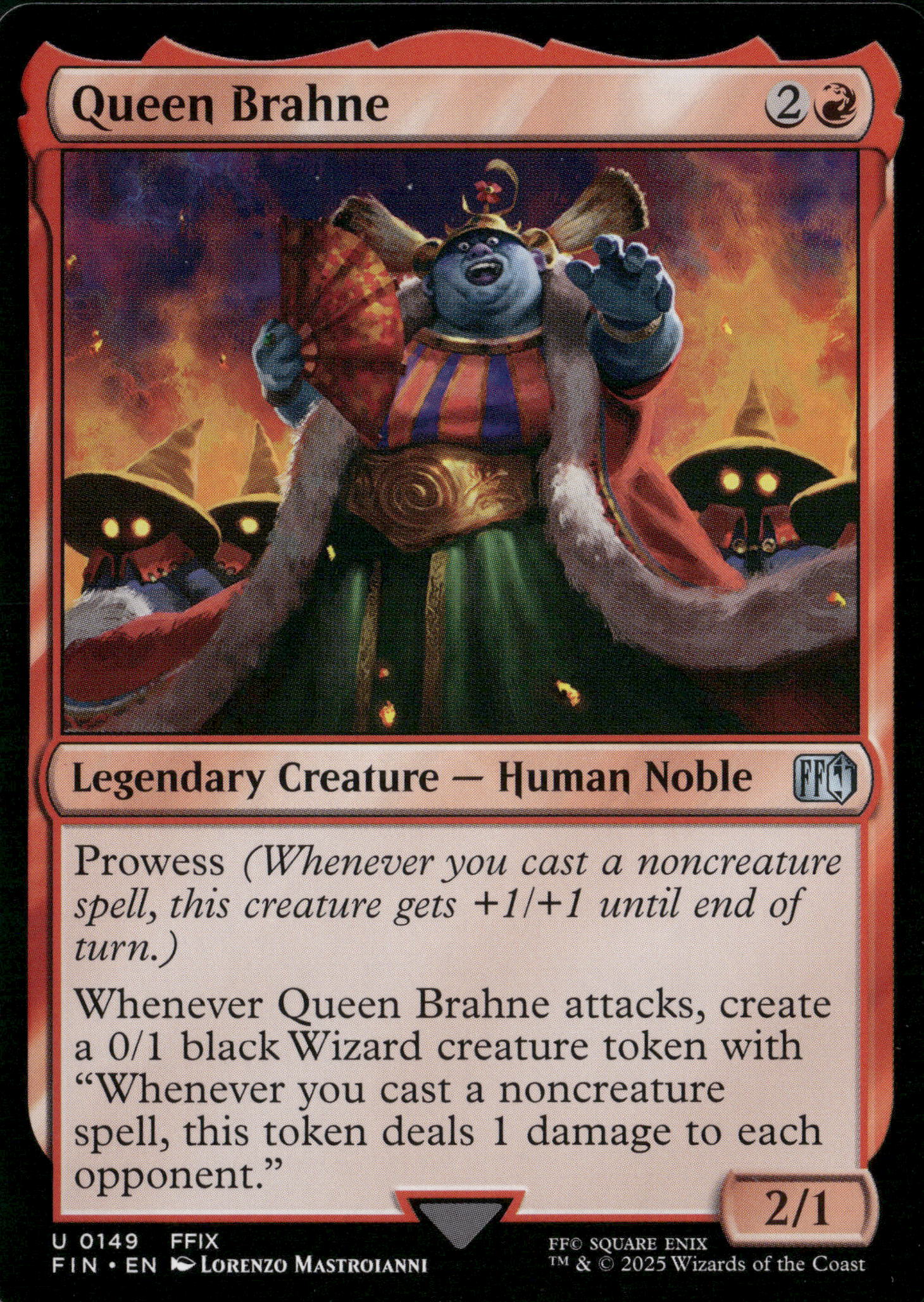 FINAL FANTASY #149 Queen Brahne