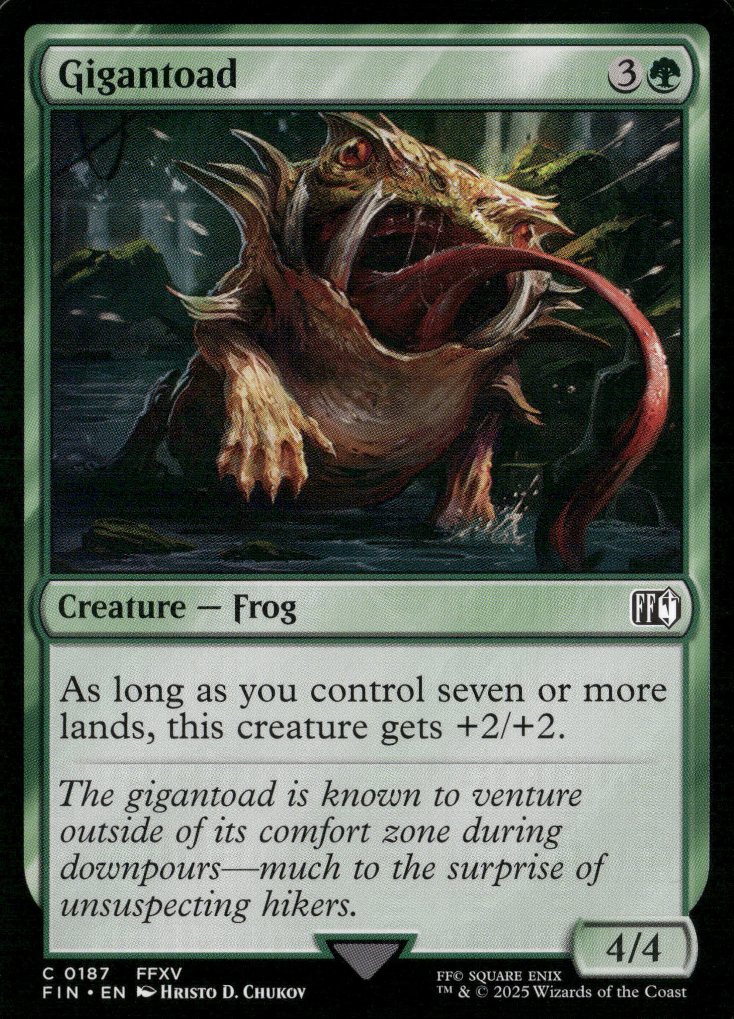 FINAL FANTASY #187 Gigantoad