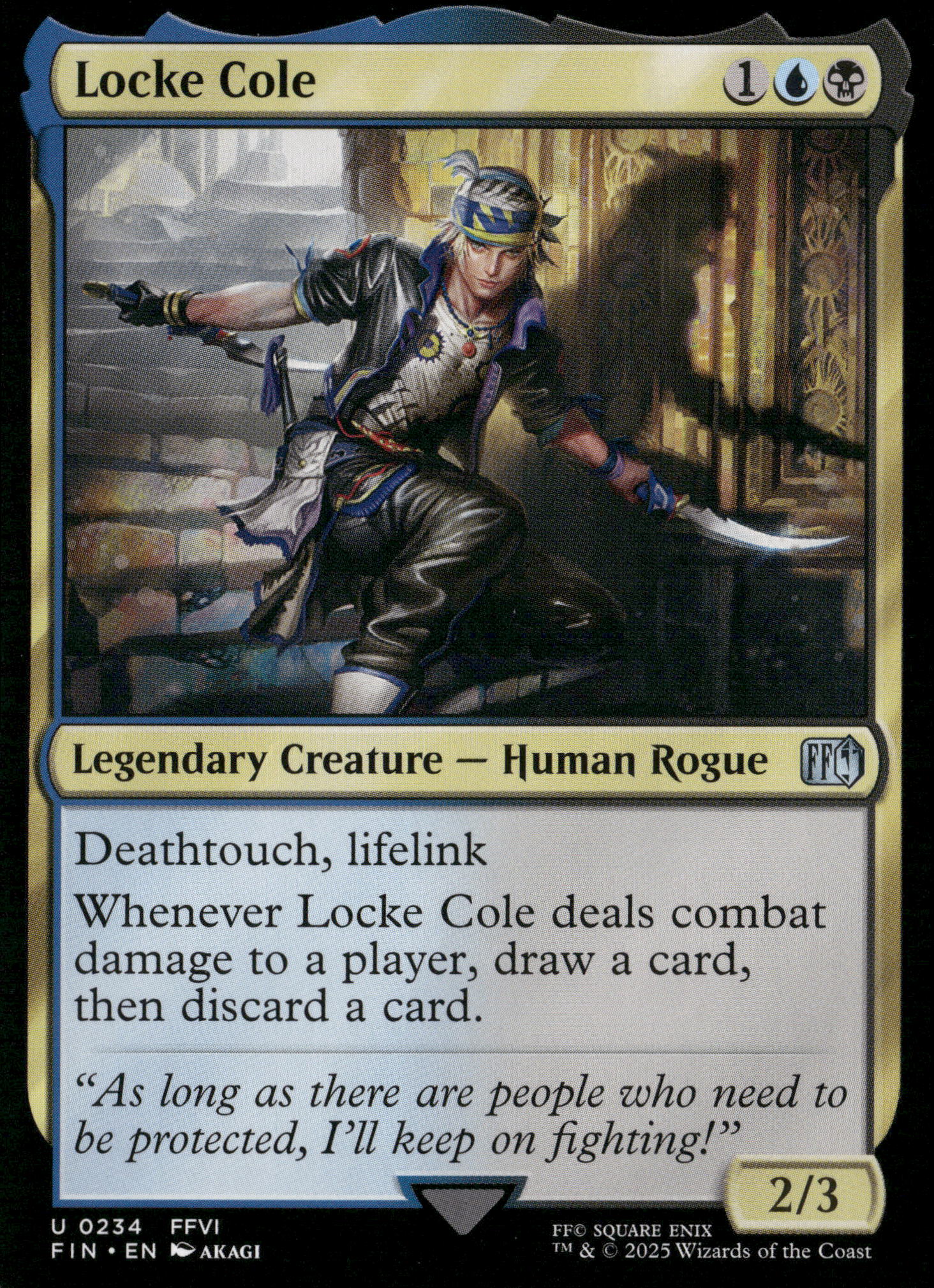 FINAL FANTASY #234 Locke Cole