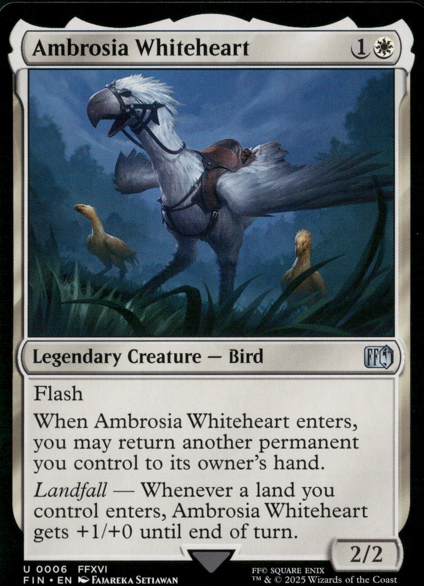 FINAL FANTASY #6 Ambrosia Whiteheart