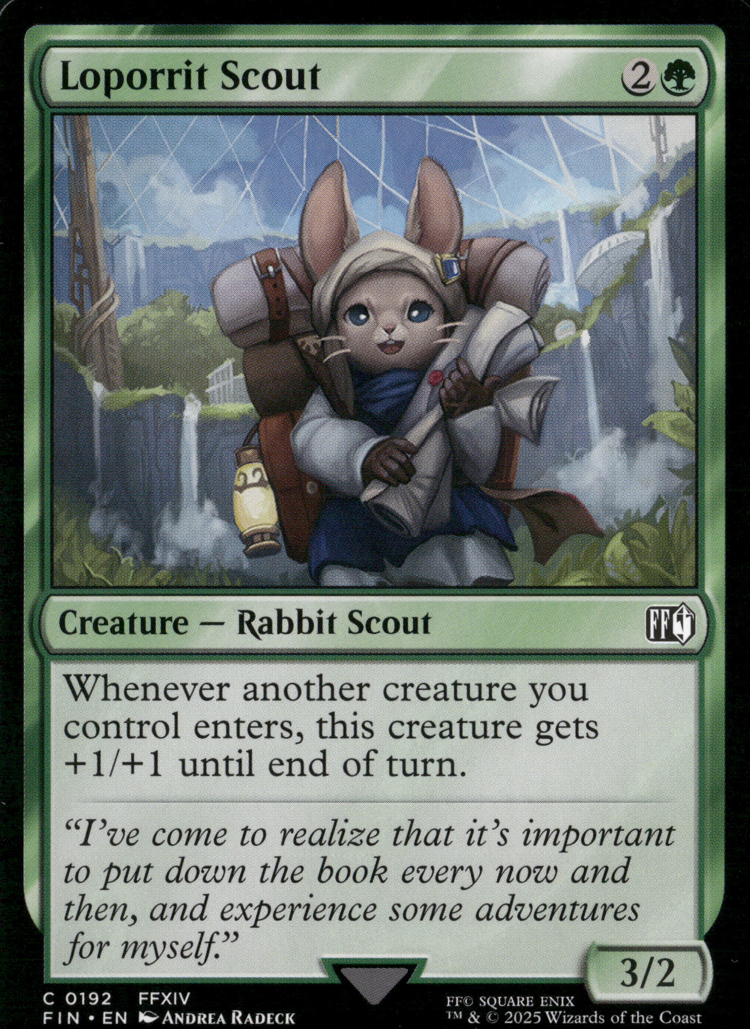 FINAL FANTASY #192 Loporrit Scout