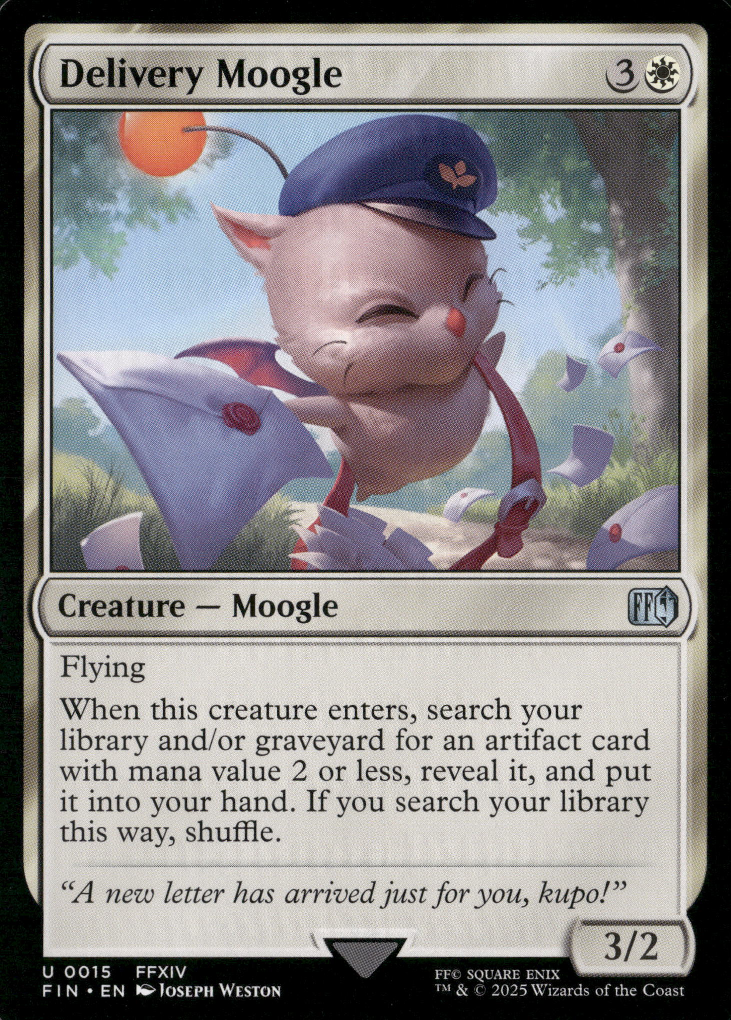 FINAL FANTASY #15 Delivery Moogle