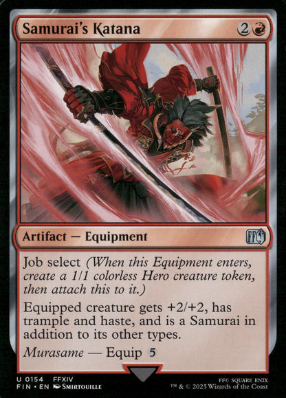 FINAL FANTASY #154 Samurai's Katana