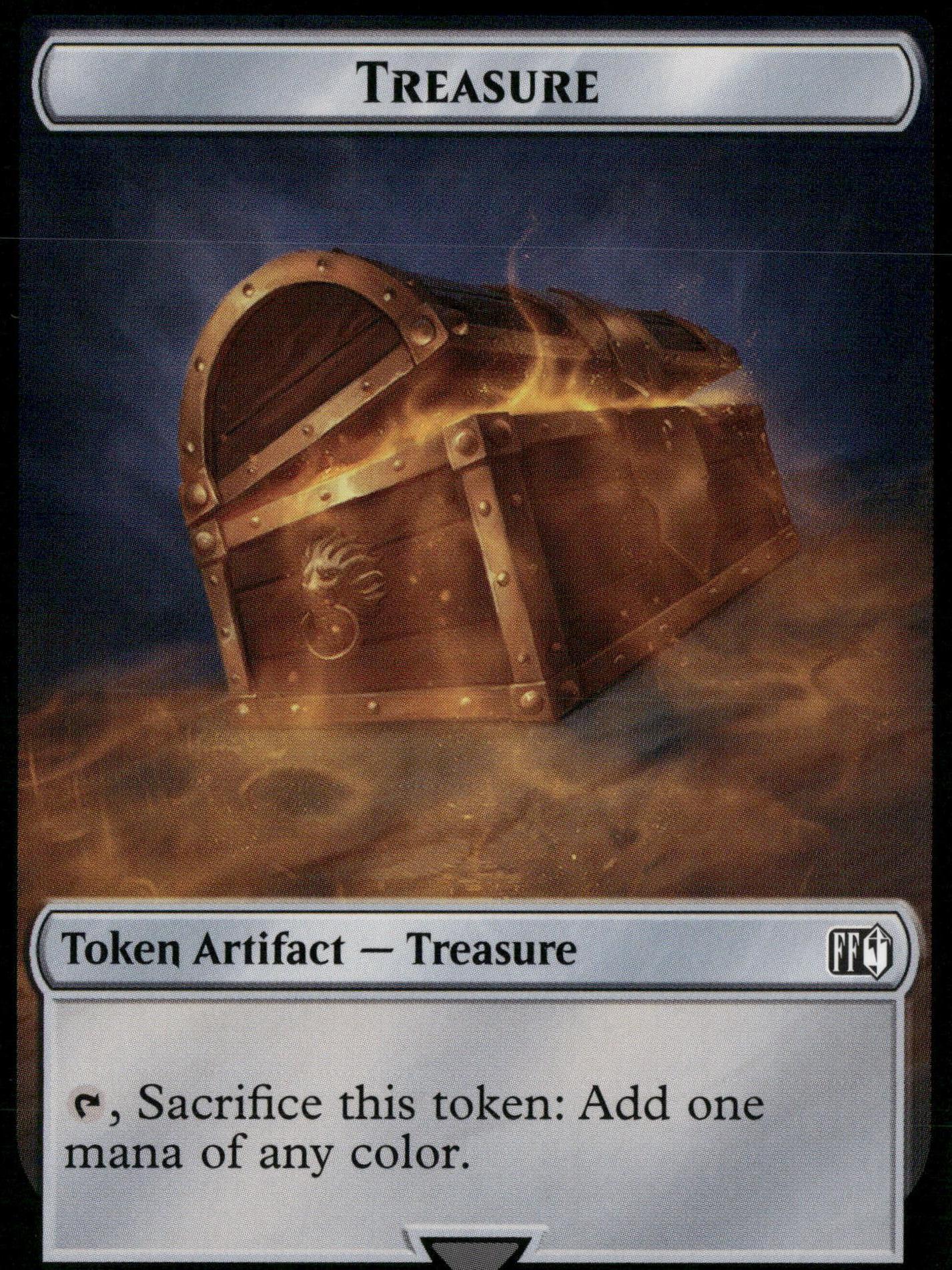 FINAL FANTASY #9 // 23 Hero (0009) // Treasure (0023) Double-Sided Token