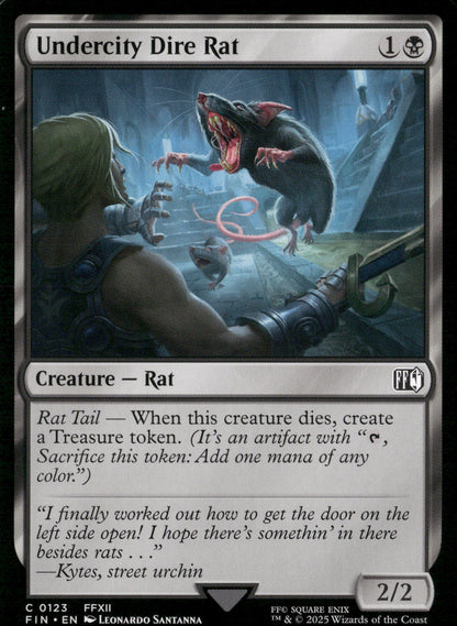 FINAL FANTASY #123 Undercity Dire Rat