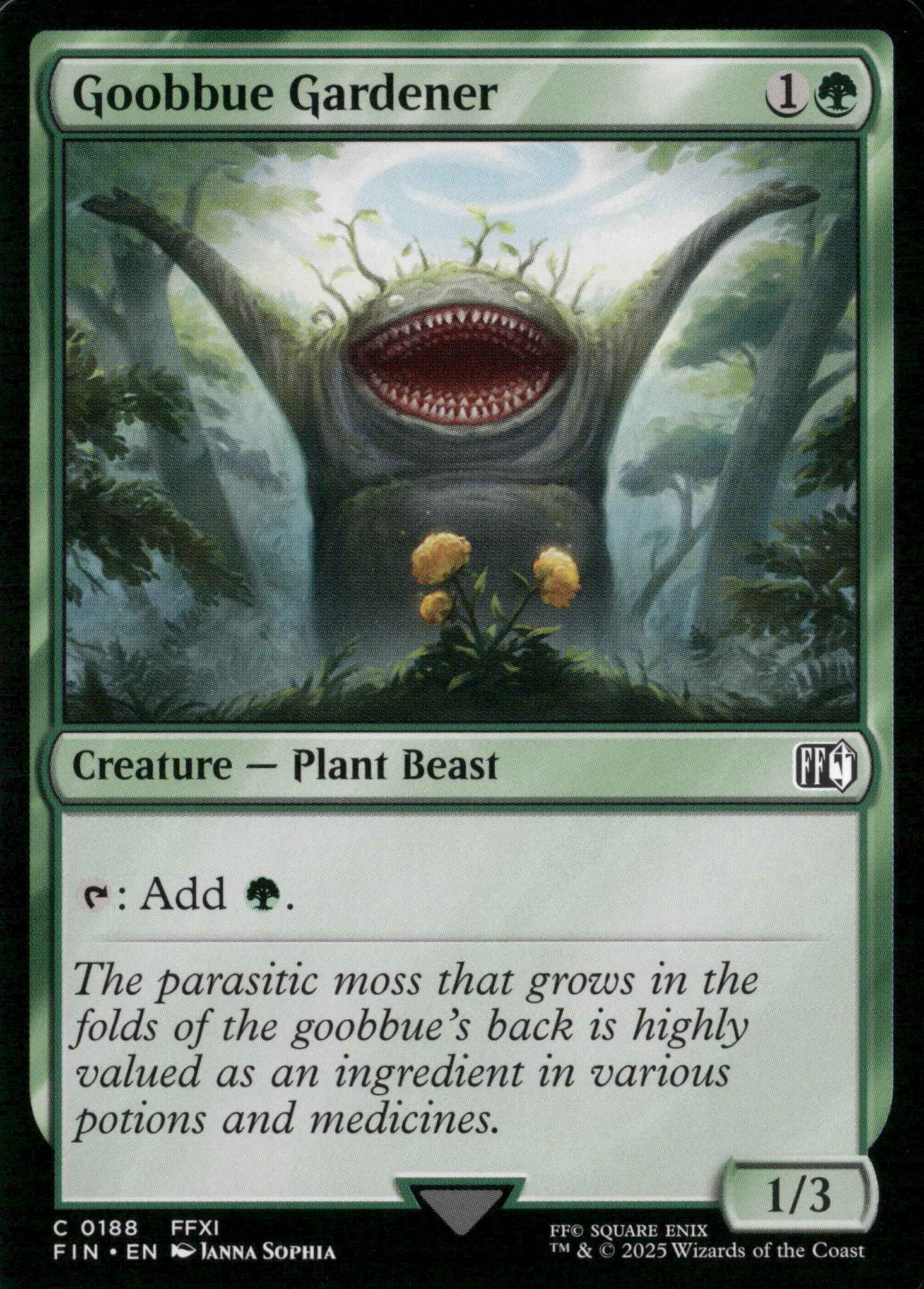 FINAL FANTASY #188 Goobbue Gardener
