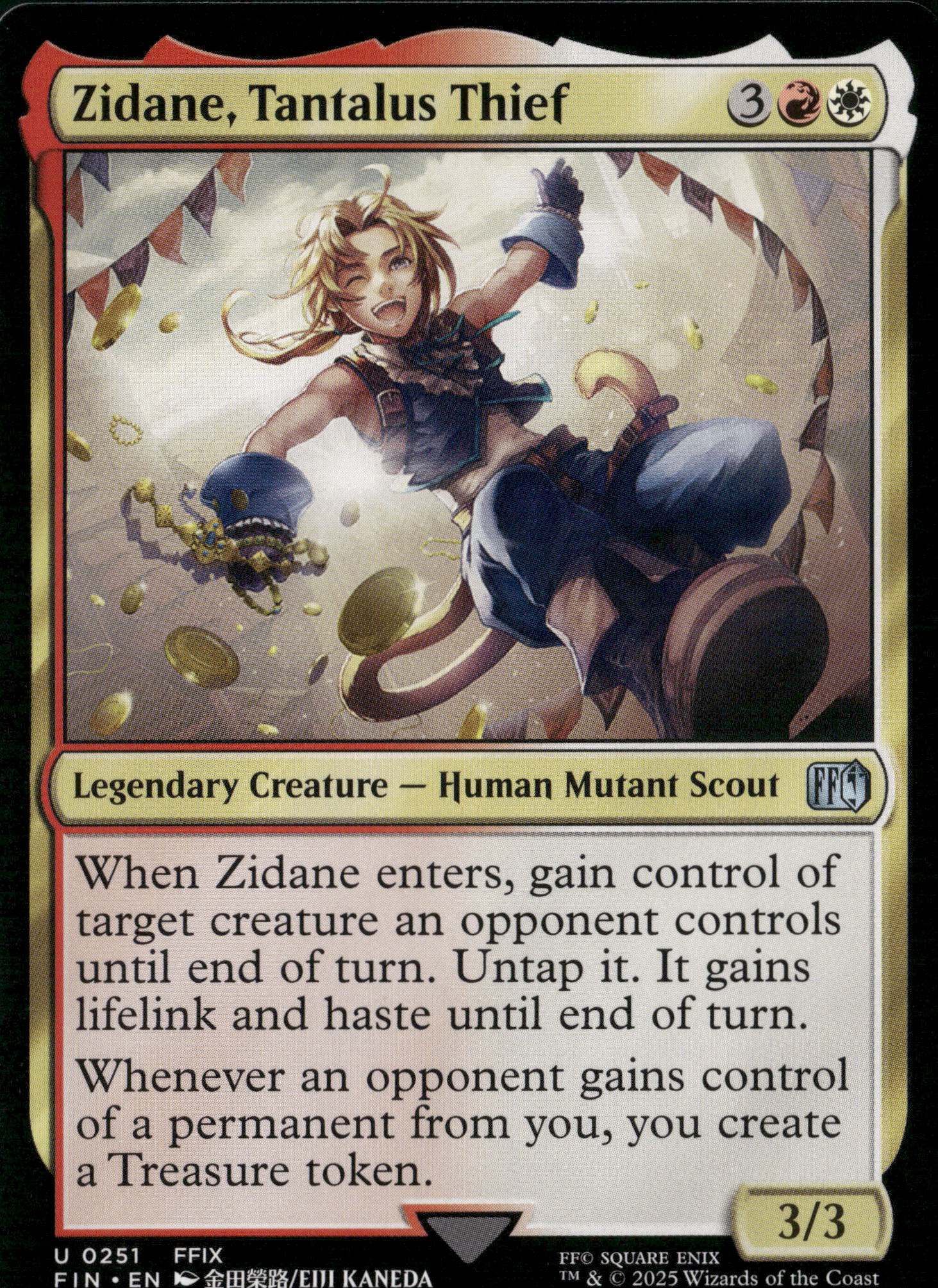 FINAL FANTASY #251 Zidane, Tantalus Thief