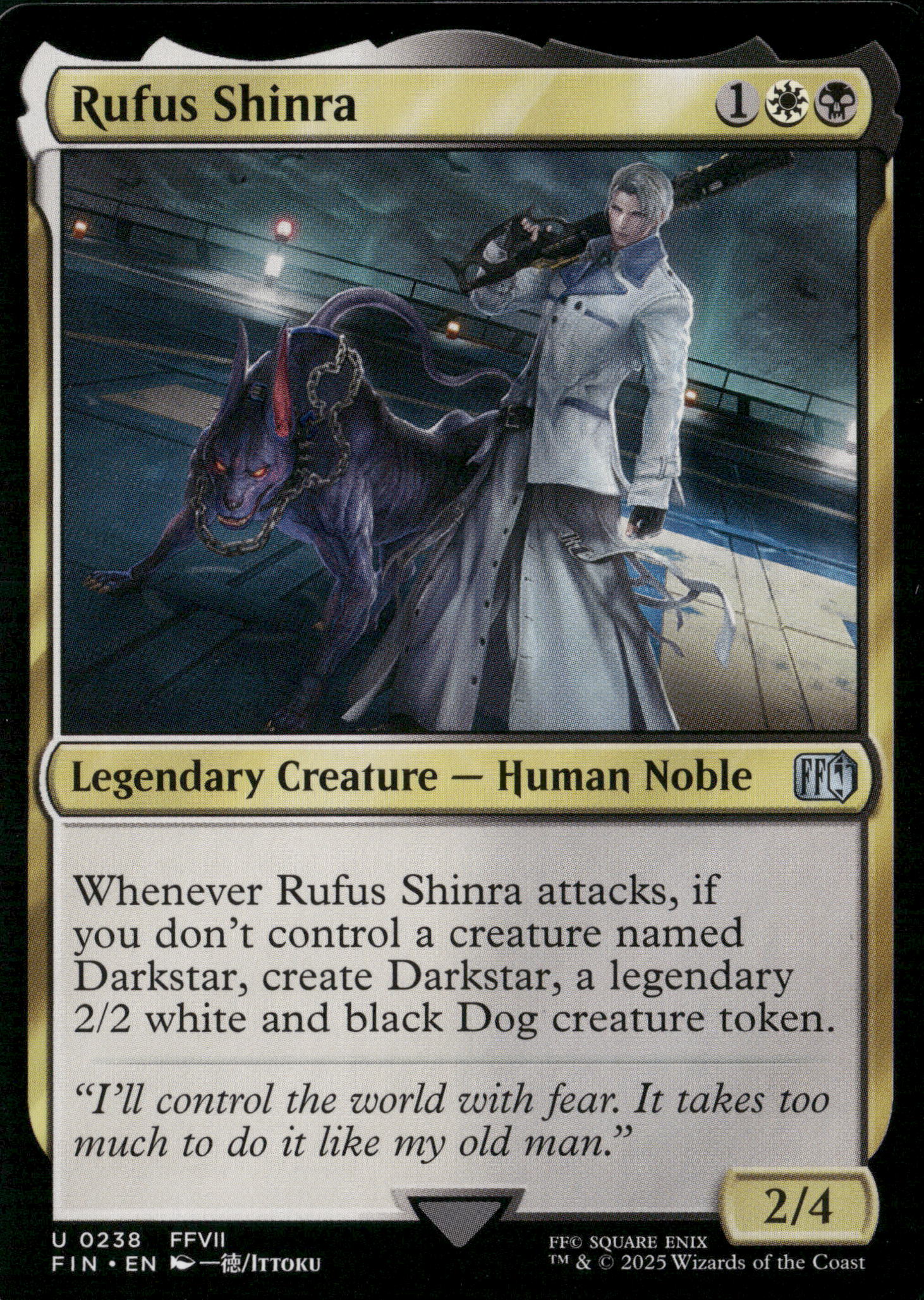 FINAL FANTASY #238 Rufus Shinra