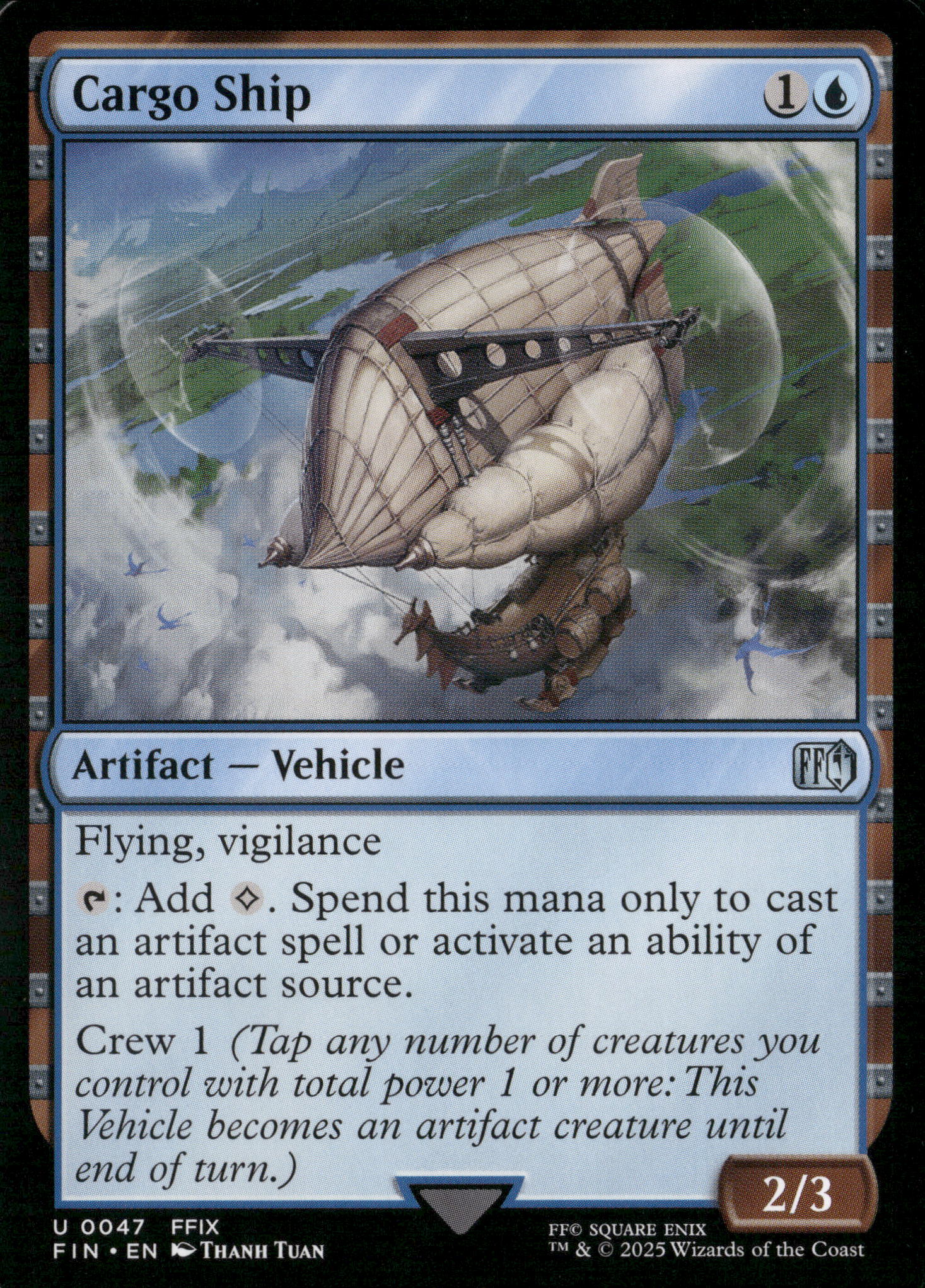FINAL FANTASY #47 Cargo Ship