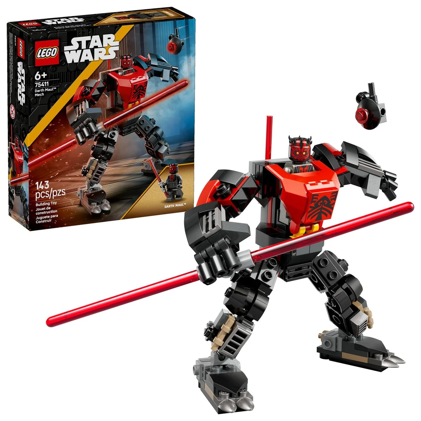 LEGO® Star Wars™ Darth Maul™ Mech (75411)