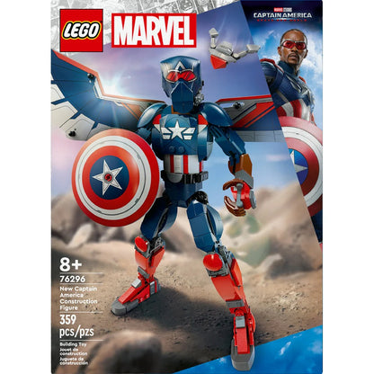 LEGO® Marvel New Captain America Construction Figure (76296)