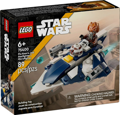 LEGO® Star Wars™ Plo Koon’s Jedi Starfighter™ Microfighter (75400)