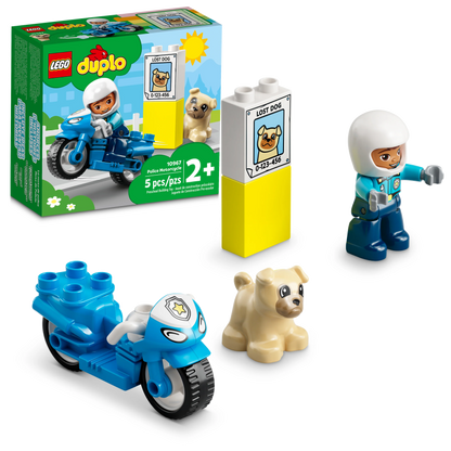 LEGO® DUPLO® Rescue Police Motorcycle (10967)
