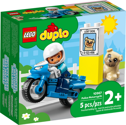 LEGO® DUPLO® Rescue Police Motorcycle (10967)