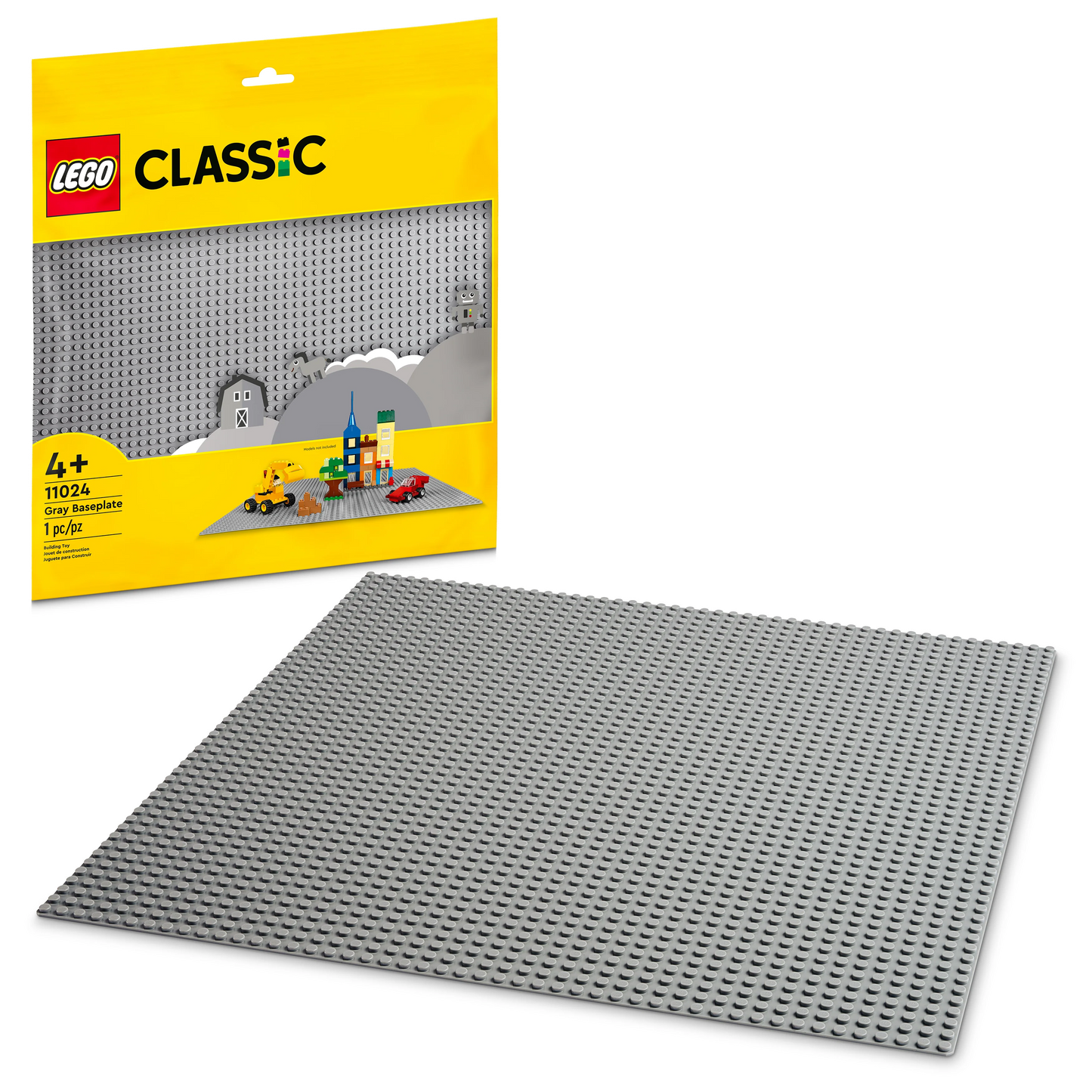 LEGO® Classic Gray Baseplate (11024)
