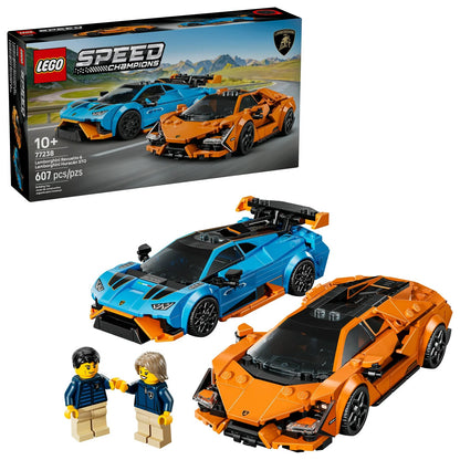 LEGO® Speed Champions Lamborghini Revuelto & Huracán STO (77238)