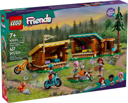 LEGO® Friends Adventure Camp Cozy Cabins (42624)