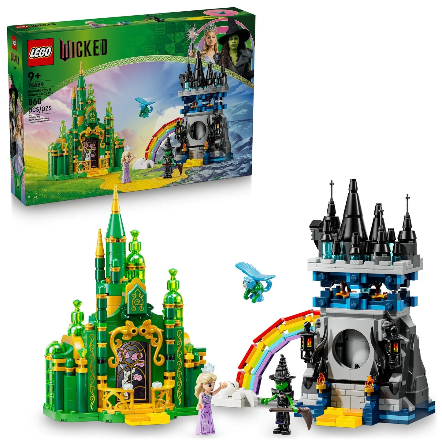 LEGO® Wicked Emerald City & Kiamo Ko Castle (75689)
