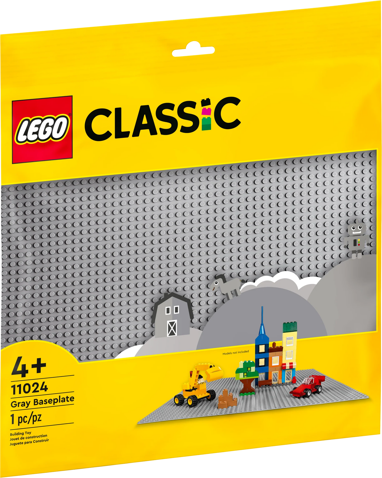 LEGO® Classic Gray Baseplate (11024)