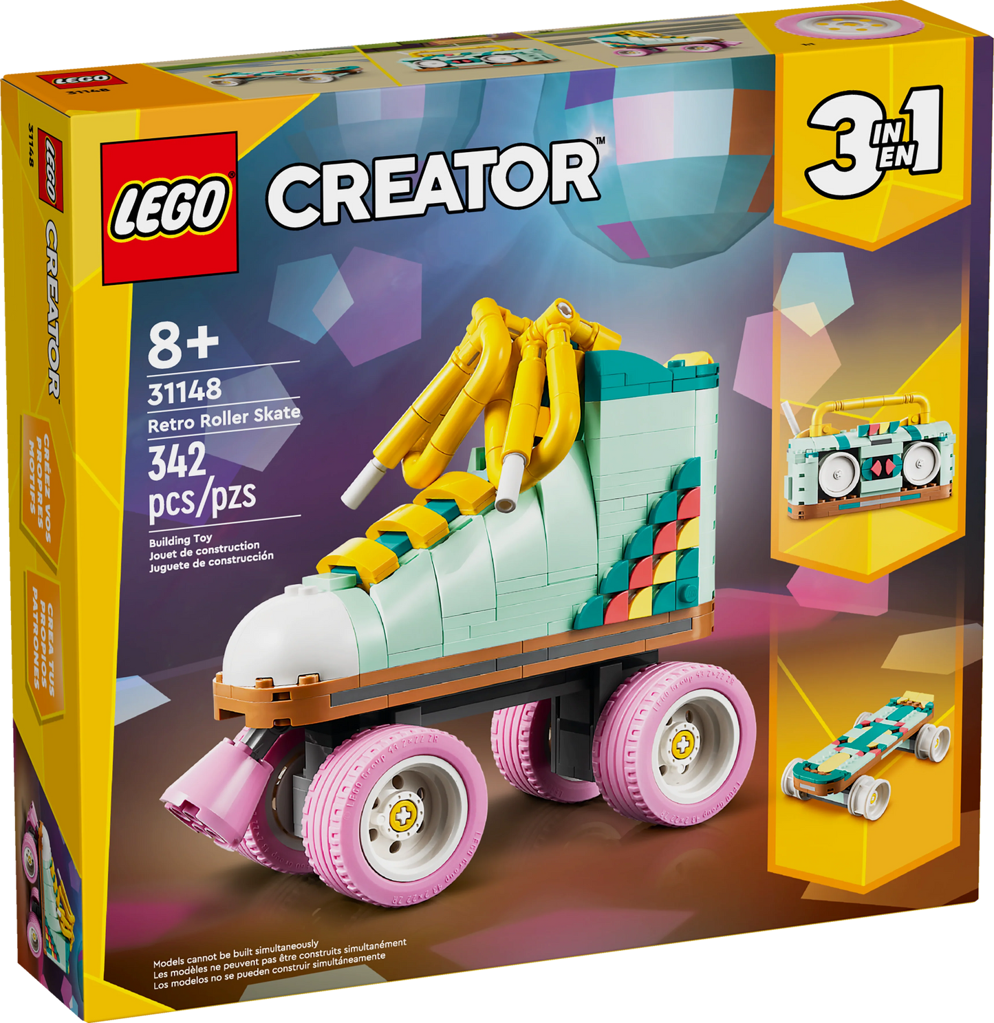 LEGO® Creator 3in1 Retro Roller Skate (31148)
