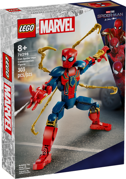 LEGO® Marvel Iron Spider-Man Construction Figure (76298)