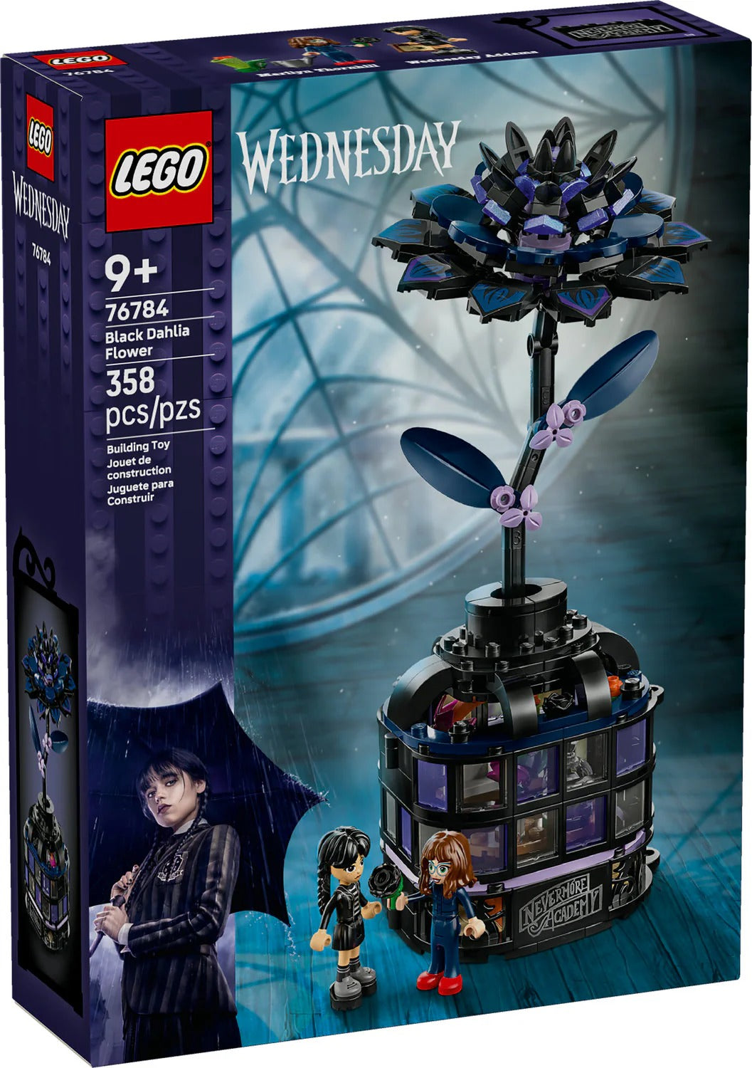 LEGO® Wednesday™ Black Dahlia Flower (76784)
