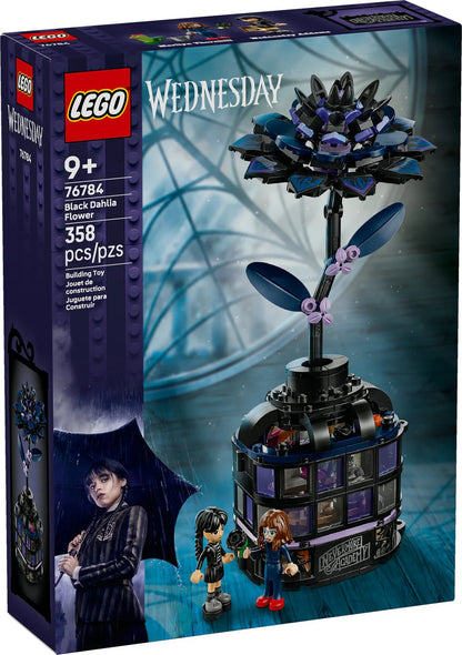 LEGO® Wednesday™ Black Dahlia Flower (76784)
