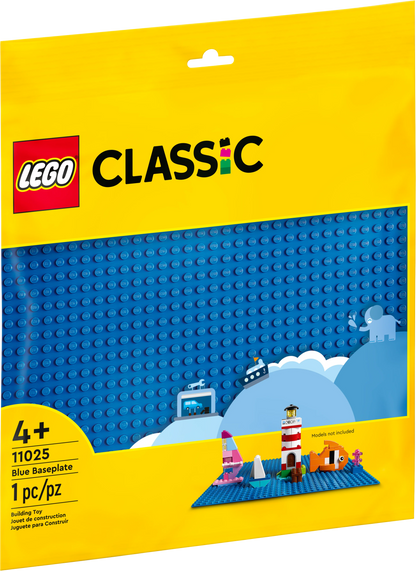 LEGO® Classic Blue Baseplate (11025)