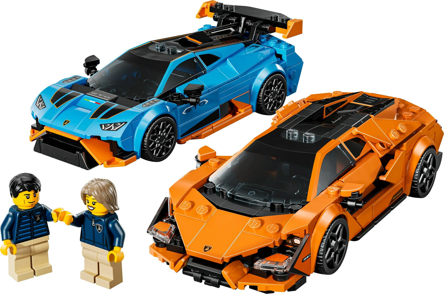 LEGO® Speed Champions Lamborghini Revuelto & Huracán STO (77238)