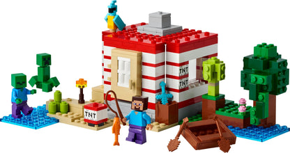 LEGO® Minecraft® The TNT Jungle House (21275)