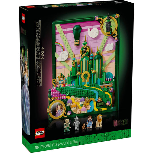 LEGO® Wicked Emerald City Wall Art (75685)