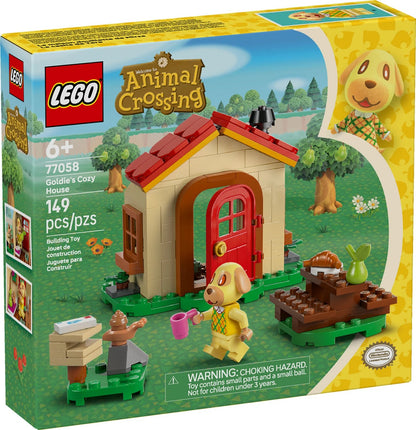 LEGO® Animal Crossing™ Goldie’s Cozy House (77058)