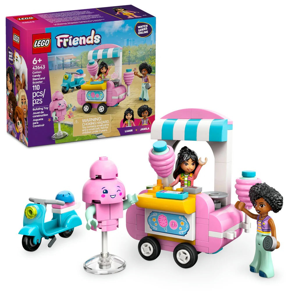 LEGO® Friends Cotton Candy Stand and Scooter (42643)
