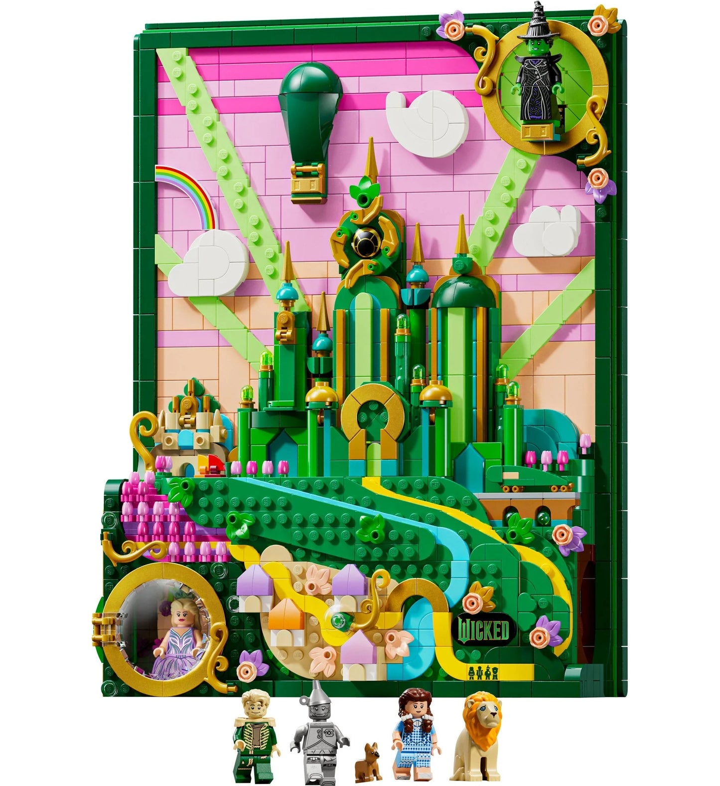 LEGO® Wicked Emerald City Wall Art (75685)