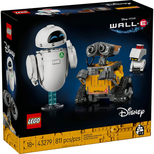 LEGO® ǀ Disney and Pixar WALL-E and EVE (43279)