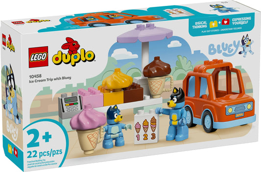 LEGO® DUPLO® Ice Cream Trip with Bluey (10458)