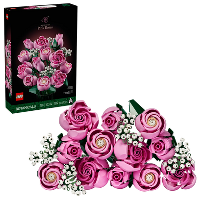 LEGO® Botanicals Bouquet of Pink Roses (10374)
