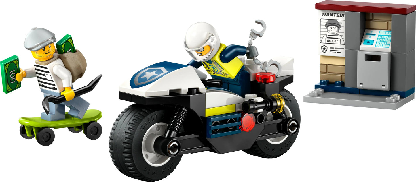 LEGO® City Police Motorcycle Chase (60455)